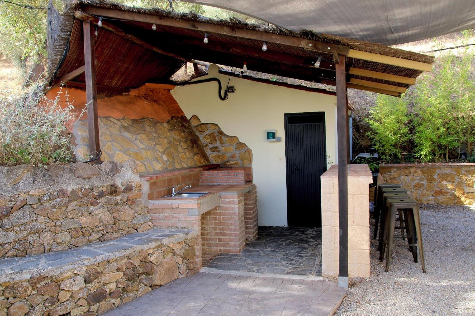 Casa Rural El Bonito Cazalla de la Sierra Bagian luar foto